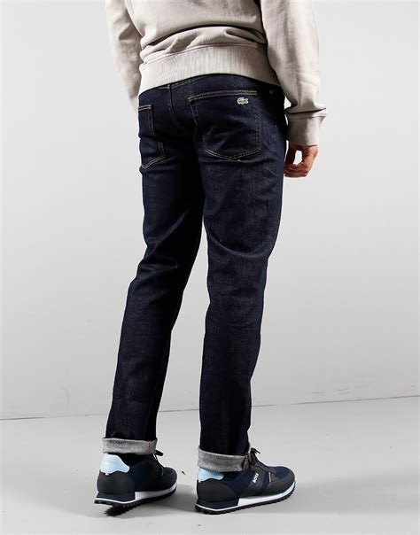 Lacoste Slim Fit Jeans Washed Terraces Menswear