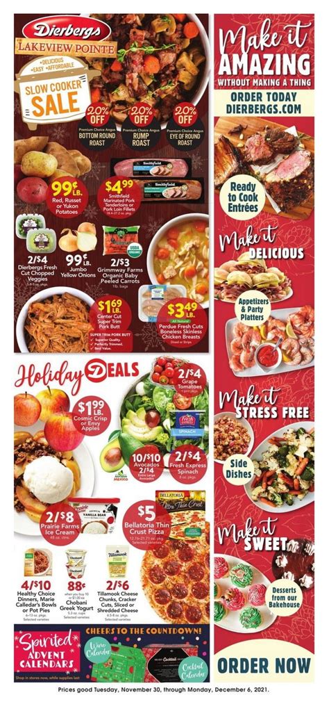 Dierbergs Markets Weekly Ad Nov 30 – Dec 06, 2021