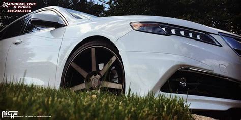 Acura Tlx Niche Verona M Wheels Black Machined With Dark Tint