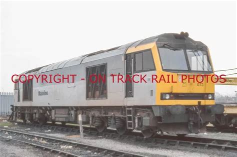 Uk Railway Photograph Of Class 60 60073 Rm60 750 £170 Picclick Uk