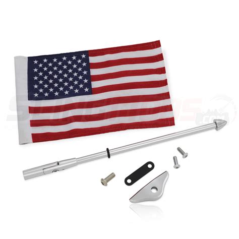 Honda Gold Wing Trunk Mounted Flag Pole Kit 2018 20