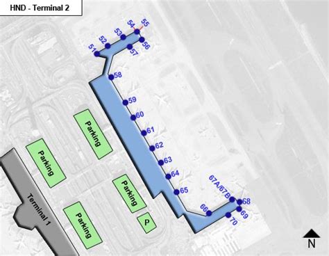 Tokyo Haneda Airport HND Terminal 2 Map