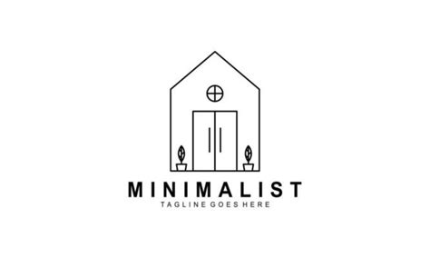 Minimalist House Logo Vector Art, Icons, and Graphics for Free Download