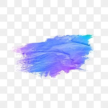 Purple And Blue Brush Vector Purple Brush Effect Bluebrush Watercolor