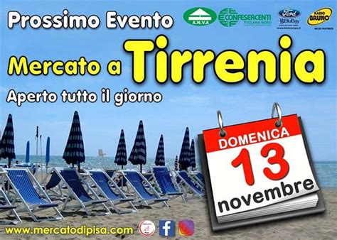 Mercato A Tirrenia Domenica Novembre Cosa Fare In Toscana