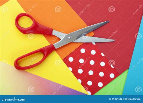 Paper And Scissors Stock Photography - Image: 19861512