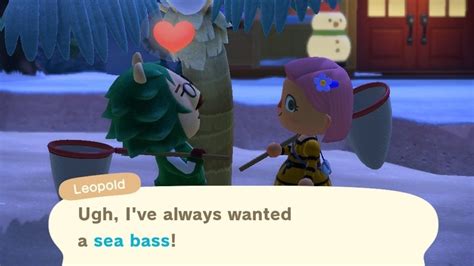 Random Animal Crossing Mod Wipes Out All The Sea Bass In New Horizons