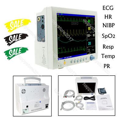 Contec Cms Portable Icu Patient Monitor Vital Signs Multiparameter