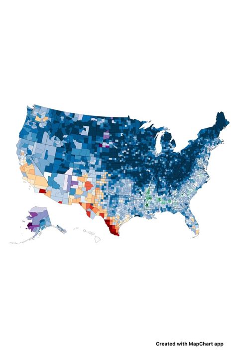 2020 Census Data On Majority Race And Ethnicity By County Legend Was