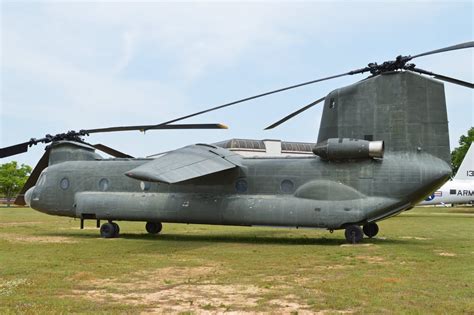 Boeing Vertol Bv 347 Chinook Heavy Lift Helicopter At The Us Army