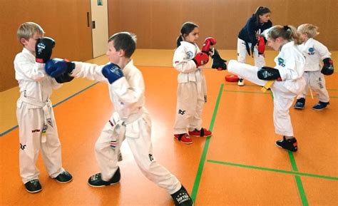 ITF Taekwon Do Kindertraining In Unserer Kampfsport Schule