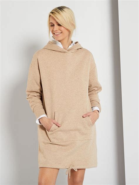 Robe Sweat Beige Kiabi 18 00