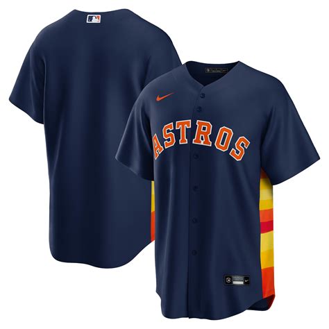 Mens Houston Astros Nike Official Replica Alternate Jersey Rebel Sport