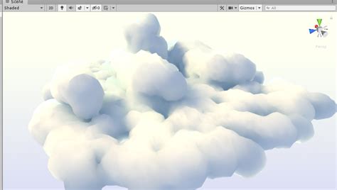 GitHub - AlexStrook/UnlitClouds: A unity cloud shader, using vertex ...