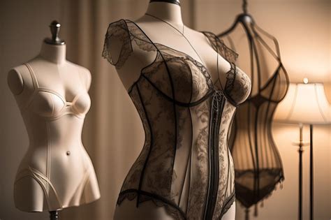 Premium Photo Sensual Lingerie On A Mannequin Ai Generative