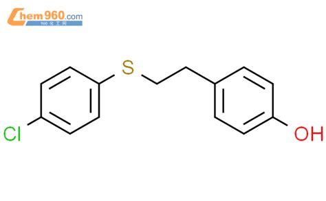 809236 26 8 Phenol 4 2 4 chlorophenyl thio ethyl CAS号 809236 26 8