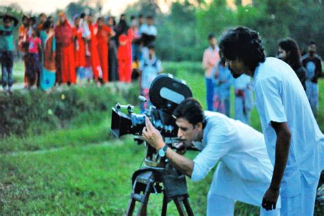 Satyajit Ray With Camera