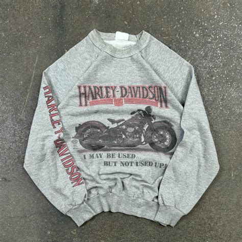 Vintage Harley Davidson Sweatshirt 80s Harley Depop