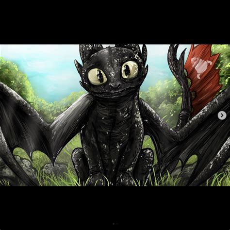 189848 Safe Artist Klemapawlikowska Toothless Httyd Dragon