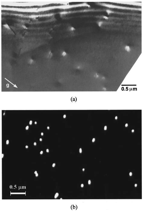 A Plan View TEM Micrograph Of HVPE GaN Film The Dislocation Density Is