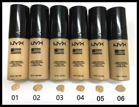 Nyx Hd Studio Photogenic Foundation Powder Nyx Liquid Foundation Makeup