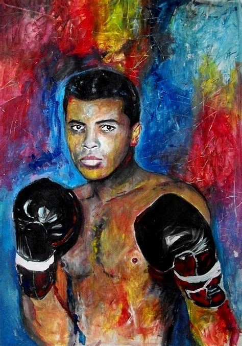 Muhammad Ali Painting By Marcelo Neira Fine Art America