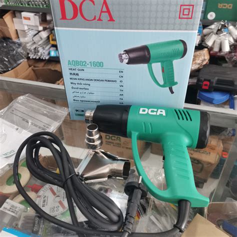 Jual Hotgun DCA AQB Heatgun Watt Hot Air Gun Pemanas Pipa Torch Kota Surabaya