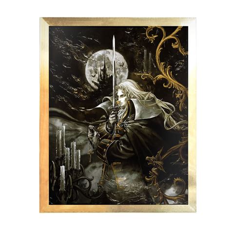 Castlevania: Symphony of the Night (Cover Art) Golden – Retro Games Crafts