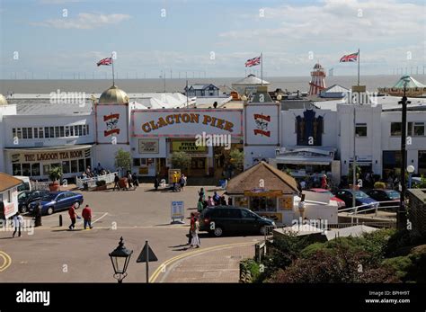 Clacton Pier Entrance At Clacton On Sea Essex England An East Anglia