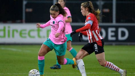 Psv Vrouwen Maatje Te Klein Voor Fc Barcelona In Champions League 1 4