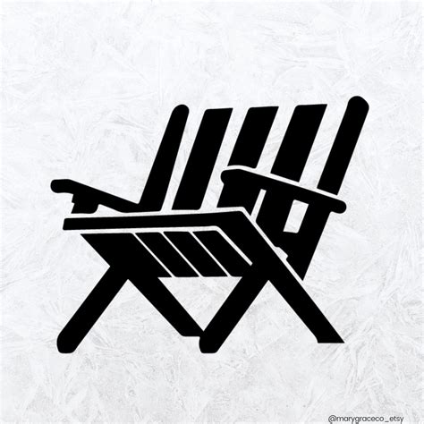 Beach Chair Svg Beach Svg Chair Svg Beach Clip Art Chair Clip Art