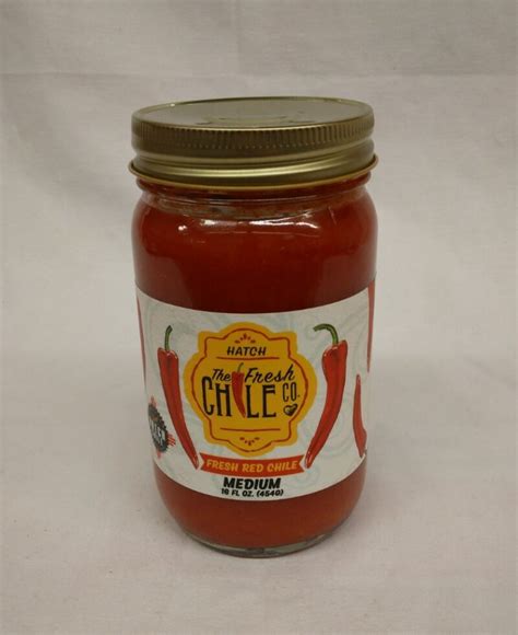 Fresh Chile Co Fresh Red Chile Sauce Medium Chile Traditions