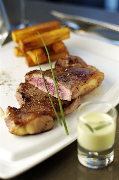 Entrecôte de bœuf à la plancha Avec votre plancha un accompagnement