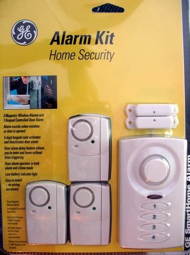 Ge 51107 Smart Home Wireless Alarm System Kit Door And Window Alarms Are Very Audible And