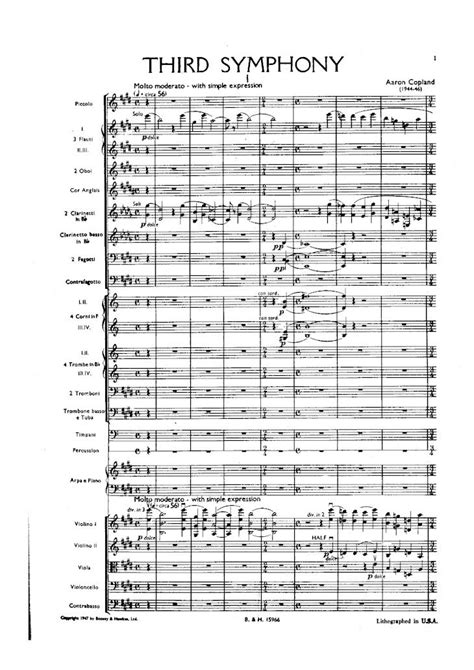 (PDF) Copland - Symphony No.3 - Full Score - DOKUMEN.TIPS