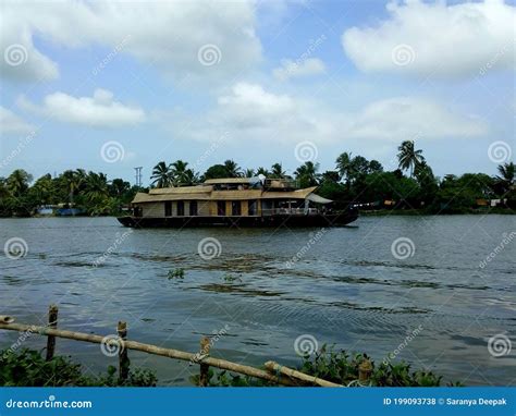 House Boat at Alappi in Kerala at India Stock Photo - Image of india ...