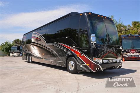 Liberty Coach 5401 Exterior Overview Custom Luxury Motorcoach