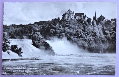 Rheinfall Bei Neuhausen Mit Schloss Laufen Kaufen Auf Ricardo