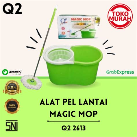 Jual Alat Pel Lantai Model Putar Magic Spin Mop Q Shopee Indonesia