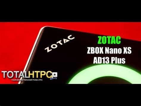 Zotac Zbox Nano Xs Ad Plus Review Youtube