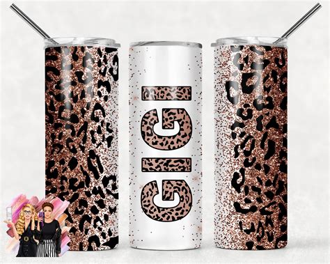 Materials Craft Supplies Tools Leopard And Red Glitter Sublimation