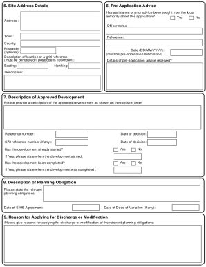 Fillable Online Application To Modify Or Discharge A Section 106