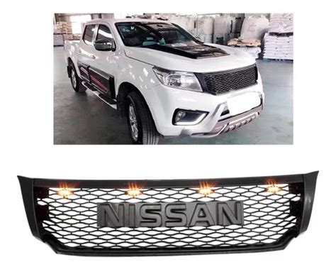 Parrilla Frontal Nissan Np300 Navara Frontier Led