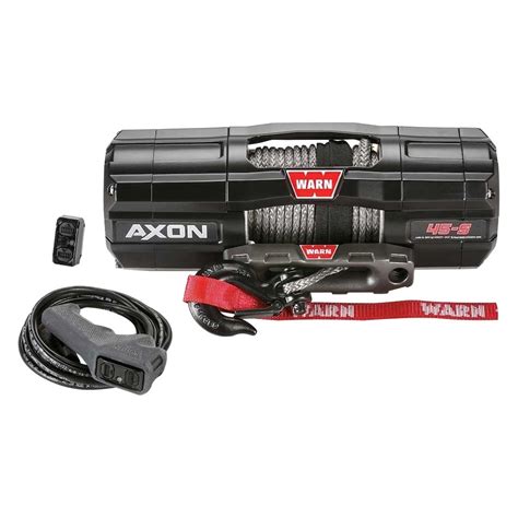 Warn Axon S Lbs Winch With Synthetic Rope