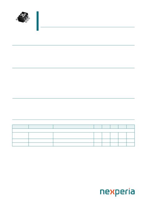 2D Marking PUMH7H Q Datasheet 1 12 Pages NEXPERIA 50 V 100 MA NPN