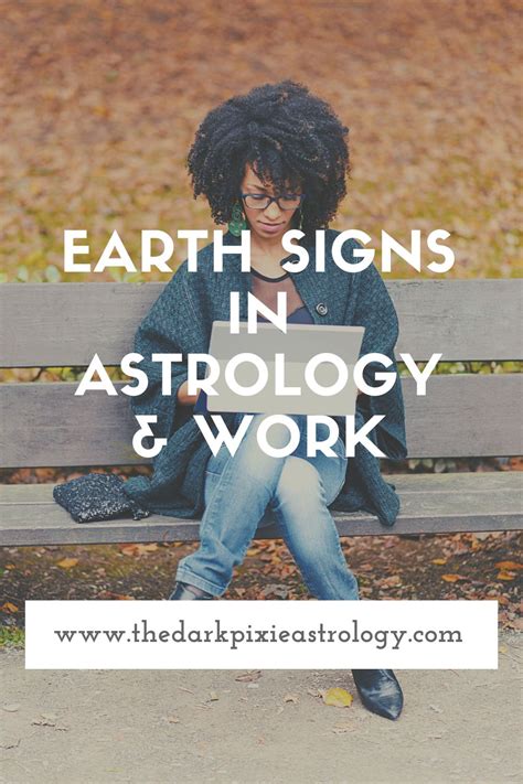 Earth Signs in Astrology & Work - The Dark Pixie Astrology