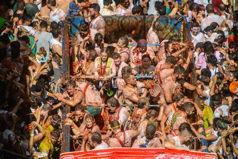 La Tomatina Regresa A Bu Ol Tras Dos A Os De Pandemia Fotos Kike