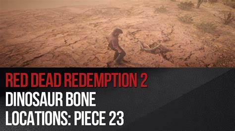 Red Dead Redemption 2 Dinosaur Bone Locations Piece 23 Youtube