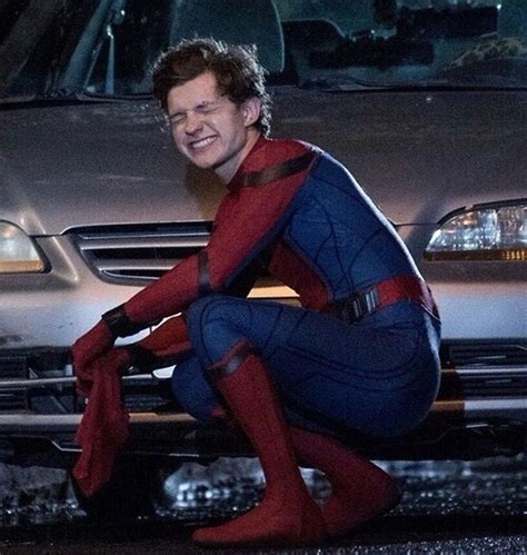 Tom Holland As Peter Parker Em Siper Man Miranha Cartazes Vintage