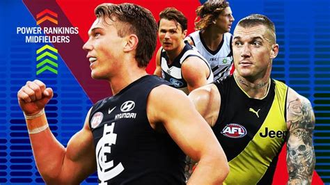 Afl Positional Power Rankings Dusty Or Danger The Top Midfielders